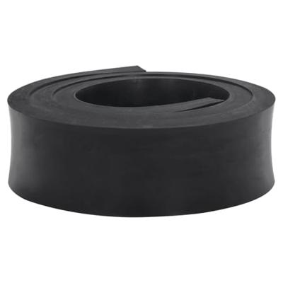 VidaXL Rubberen rand voor sneeuwploeg 180x10x2 cm zwart VidaXL Rubberen rand voor sneeuwploeg 180x10x2 cm zwart