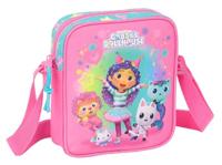 Schoudertas Gabby's Dollhouse Confetti Roze Turkoois 16 x 18 x 4 cm - thumbnail