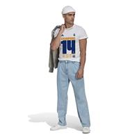 Heren Voetbal T-shirt met Korte Mouwen Adidas Real Madrid Champions 2022 - Maat: L - thumbnail