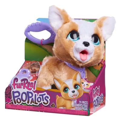 FurReal Poopalots Corgi interactieve dierenknuffel