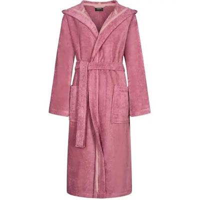 Cawö Cawo Dames Badjas met Capuchon 827 blush XS
