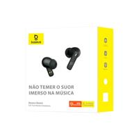 Baseus Bowie E20 Headset Draadloos In-ear Oproepen/muziek Bluetooth Zwart - thumbnail