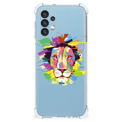 Samsung Galaxy A13 (4G) Stevig | Bumper Hoesje | Lion Color Samsung Galaxy A13 (4G) Stevig | Bumper Hoesje | Lion Color