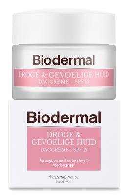 Biodermal Dagcrème voor de Droge & Gevoelige Huid Biodermal Dagcrème voor de Droge & Gevoelige Huid