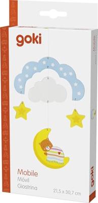 Goki houten mobiel reis door de nacht