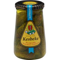 Kesbeke Augurken AB Natriumarm Zoetzuur 180 g bij Jumbo - thumbnail