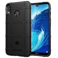 Volledige dekking schokbestendig TPU Case voor Huawei Y9 (2019) (zwart) - thumbnail