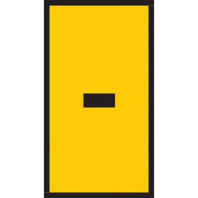 HellermannTyton 592-11071 CWMS--260-YE-260-YE Kabeletiket