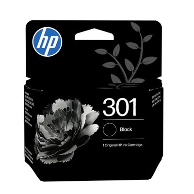 HP 301 Inktcartridge Origineel Zwart CH561EE Inkt HP 301 Inktcartridge Origineel Zwart CH561EE Inkt