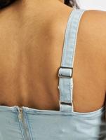 Missguided / jurk Ruched in blauw - thumbnail