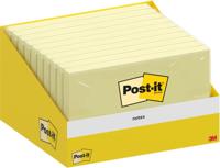 Post-it Notes, 100 vel, ft 76 x 127 mm, kanariegeel (canary yellow) - thumbnail