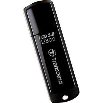 Transcend JetFlash® 700 USB-stick 128 GB Zwart TS128GJF700 USB-A 3.2 Gen 1 Transcend JetFlash® 700 USB-stick 128 GB Zwart TS128GJF700 USB-A 3.2 Gen 1