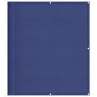 VidaXL Balkonscherm 120x800 cm 100% oxford polyester blauw - thumbnail