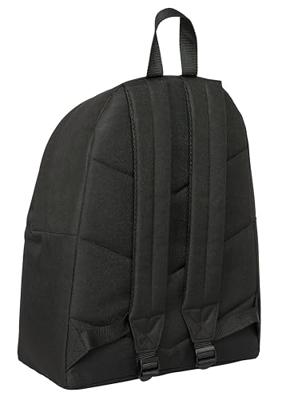 Schoolrugzak Kings League Rayo de barcelona Zwart 33 x 42 x 15 cm