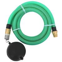 VidaXL Zuigslang met messing koppelingen 1,1'' 10 m pvc groen - thumbnail
