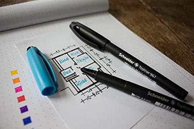 Schneider Fineliner Topliner 967 zwart