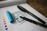 Schneider Fineliner Topliner 967 zwart - thumbnail