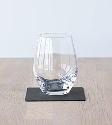 LIND DNA - Glass Mat Square - Onderzetter 10cm Nupo Caviar