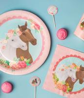 Cocktailprikkers Paard Dreams Roze - thumbnail