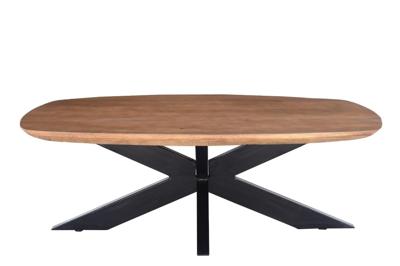 Livingfurn Salontafel 'Jesper' Mangohout, 120 x 75cm, kleur Naturel