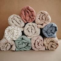 Mushie aankleedkussenhoes Retro Stripes - thumbnail