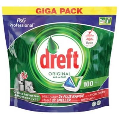 Dreft - Original All In One Tabs Per Zak - 100 stuks Dreft - Original All In One Tabs Per Zak - 100 stuks