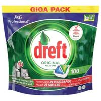 Dreft - Original All In One Tabs Per Zak - 100 stuks - thumbnail