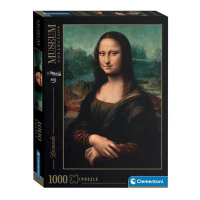 Clementoni legpuzzel Museum Collection - Mona Lisa 1000 stukjes