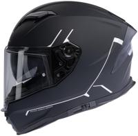 SPEC-X integraalhelm "sx-82.03/r2" stinger helmet sx-82.03/r2 black matt/grey s pin rea - thumbnail