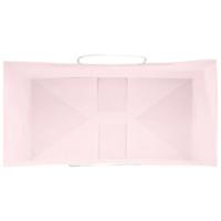 VidaXL Papieren zakken 50 st met hengsels 32x17x44 cm roze - thumbnail