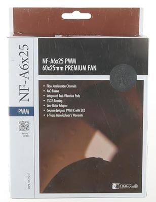 Noctua NF-A6x25 PWM Computer behuizing Ventilator 6 cm Beige, Bruin