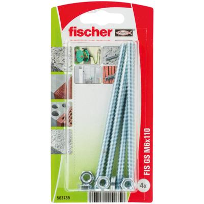Fischer FIS GS M6 x 110 K NV Schroefanker 110 mm 8 mm 503789 1 set(s)