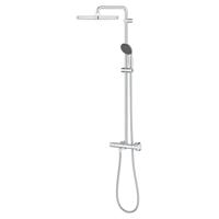 Grohe QuickFix Vitalio Start 250 Cube regendoucheset met 3 straalsoorten Ø25cm chroom - thumbnail