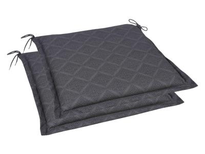 GO-DE Textil Tuinkussen (Set van 2 kussens, Antraciet) GO-DE Textil Tuinkussen (Set van 2 kussens, Antraciet)
