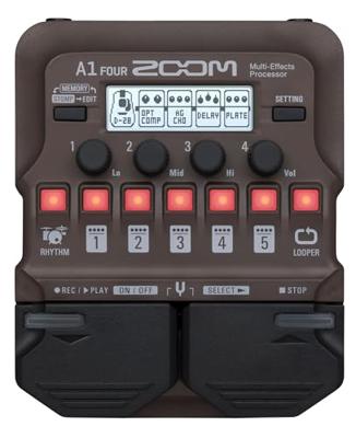 Zoom A1 FOUR akoestisch multi-effectpedaal