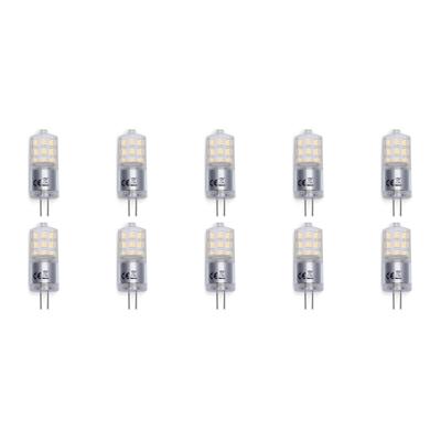 LED Lamp 10 Pack - Aigi - G4 Fitting - 3W - Helder/Koud Wit 6500K | Vervangt 25W