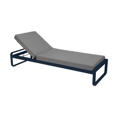 Fermob Bellevie Premium Sunlounger ligbed Deep Blue Fermob Bellevie Premium Sunlounger ligbed Deep Blue
