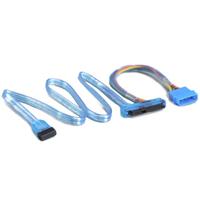 Akasa AK-CB059 Blauw UV enkele SAS-kabel - thumbnail