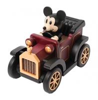 Disney muziekdoos Mickey Wooderful Life junior 15 cm hout - thumbnail
