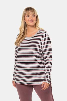 Ulla Popken Shirt, classic, ronde hals - Grote Maten Ulla Popken Shirt, classic, ronde hals - Grote Maten