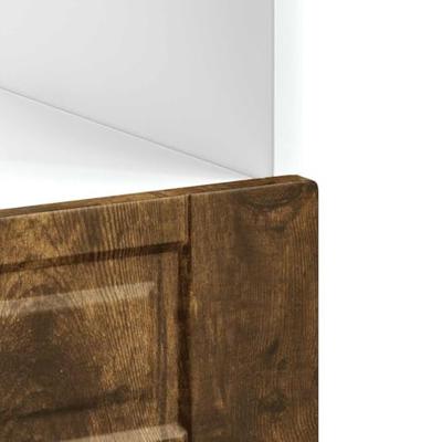 Ovenkast "Porto" bewerkt hout gerookt eikenkleurig Ovenkast "Porto" bewerkt hout gerookt eikenkleurig