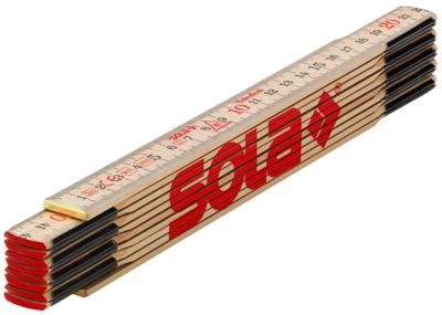 Sola vouwduimstok hout 2mtr/10-ledig h2/10, naturel, eg-klasse 3 h2/10 sb (h59-2-10) - 53010201 - 53010201 Sola vouwduimstok hout 2mtr/10-ledig h2/10, naturel, eg-klasse 3 h2/10 sb (h59-2-10) - 53010201 - 53010201