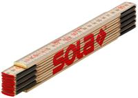 Sola vouwduimstok hout 2mtr/10-ledig h2/10, naturel, eg-klasse 3 h2/10 sb (h59-2-10) - 53010201 - 53010201 - thumbnail