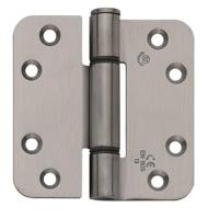 BSW glijlagerscharnier - 818 Allround - links - 89x89x3 mm - RVS - thumbnail