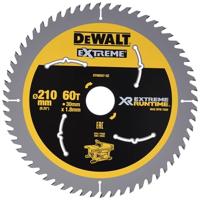 DeWalt Accessoires DT99567 XR Cirkelzaagblad 210x30mm 60 tands - DT99567-QZ - thumbnail