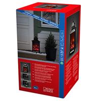 Konstsmide 4344-000 LED-lantaarn Lantaarns Warmwit LED Zwart - thumbnail