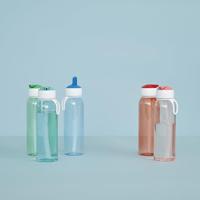 Mepal Campus Flip-Up Waterfles 500 ml Turquoise/Tranparant - thumbnail
