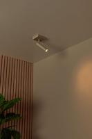 Lucide GRADO - Plafondspot - 1xGU10 (MR11) - Taupe - thumbnail