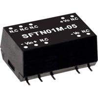 MEAN WELL SFTN01L-05 DC/DC-convertermodule 200 mA 1 W Aantal uitgangen: 1 x Inhoud 1 stuk(s) - thumbnail