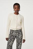Fabienne Chapot Chin Cardigan | Cosy white - thumbnail
